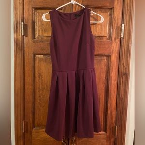 Maroon Aqua Brand Dress Size Small